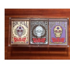 Crystal Card Case x3 - Displays 3 decks